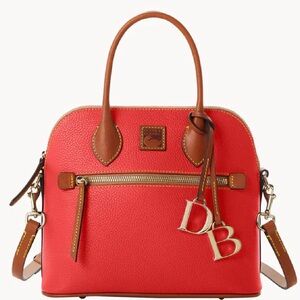 Dooney & Bourke large pebble grain dome satchel